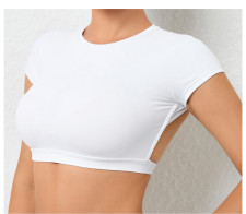 Sports Yoga Solid Fitness T-Shirt GQSA-71200