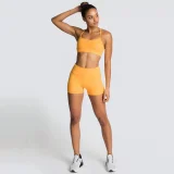 Adjustable Bra And Shorts Fitness Set GQSA-Q2031