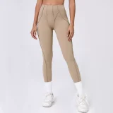 Solid Color Sport Yoga Skinny Pants GQSA-87652
