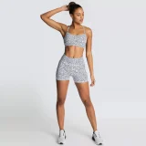 Adjustable Bra And Shorts Fitness Set GQSA-Q2031
