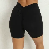 Solid Color V-shaped Spprt Shorts GQSA-V02