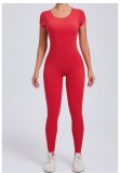 Backless Long Sleeve Yoga Jumpsuit GQSA-89071
