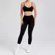 Solid Color Sling Sport Two Piece Pants Set GQSA-86040/87652