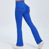 Solid Color Sport Micro Flare Pants GQSA-S0031