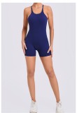 Sleeveless Backless Sport Romper GQSA-41720