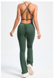 Adjustable Straps Backless Yoga Jumpsuit GQSA-53202