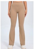 Solid Color Sport Micro Flare Pants GQSA-S0031