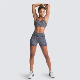 Adjustable Bra And Shorts Fitness Set GQSA-Q2031