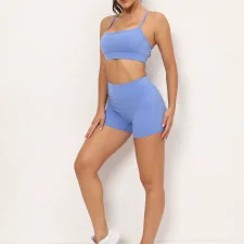 Adjustable Bra And Shorts Fitness Set GQSA-Q2031