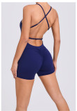Sleeveless Backless Sport Romper GQSA-41720