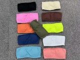 Solid Color Wrap Chest Sport Tops GQSA-RD803