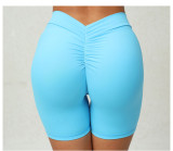 Solid Color V-shaped Spprt Shorts GQSA-V02