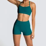 Adjustable Bra And Shorts Fitness Set GQSA-Q2031