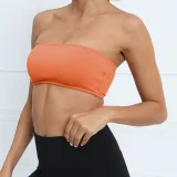 Solid Color Wrap Chest Sport Tops GQSA-RD803