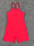 Sleeveless Backless Sport Romper GQSA-41720