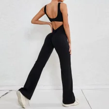 Solid Color Sleeveless Yoga Jumpsuit GQSA-ZY240