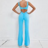 Solid Color Sleeveless Yoga Jumpsuit GQSA-ZY240