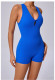 Sleeveless Solid Color Yoga Sport Romper GQSA-42016
