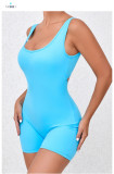 Solid Color Fitness Sport Tight Romper GQSA-4608