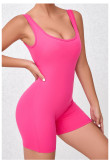 Solid Color Fitness Sport Tight Romper GQSA-4608