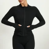 Long Sleeve Zipper Sport Coat GQSA-7521