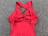 Sleeveless Solid Color Yoga Sport Romper GQSA-42016