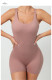 Solid Color Backless Yoga Sport Romper GQSA-71013