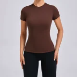 Solid Color Short Sleeve Sport T Shirts GQSA-QS808