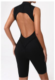 Sleeveless Solid Color Yoga Sport Romper GQSA-25700