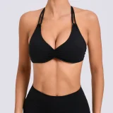 Double-Adjustable Halterneck Yoga Tank Top GQSA-74068
