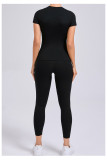 Solid Color Short Sleeve Sport T Shirts GQSA-QS808