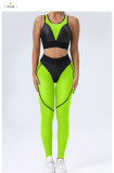 Sports Tank Top and Long Pants Fitness Two-Piece Set GQSA-9901