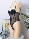 Mesh See Through Sling Bodysuit GYHF-51661TBD