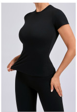 Solid Color Short Sleeve Sport T Shirts GQSA-QS808