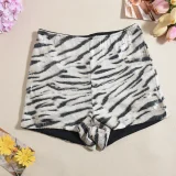 Sequin Leopard Print Shorts GYHF-51437PHD