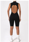 Sleeveless Solid Color Yoga Sport Romper GQSA-25700
