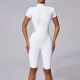 Long Sleeve Zipper Tight Sport Two Piece Pants Set GQSA-41180