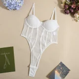 Mesh See Through Sling Bodysuit GYHF-51661TBD
