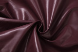 PU Leather Solid Color Irregular Coat XEF-K25C77277