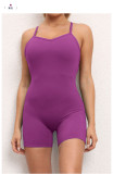 Tight Yoga Sport Backless Romper GQSA-71400