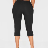 Slim Leather-buckle Casual Trousers GDSF-J25PT236