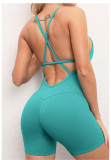 Tight Yoga Sport Backless Romper GQSA-71400