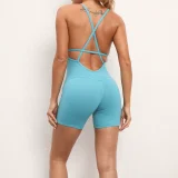 Tight Yoga Sport Backless Romper GQSA-71400