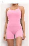 Tight Yoga Sport Backless Romper GQSA-71400