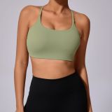 Cross-strap Yoga Sport Tank Tops GQSA-58300