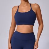 Cross-strap Yoga Sport Tank Tops GQSA-58300