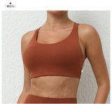 Solid Color Backless Sport Underwear GQSA-58124