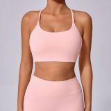 Cross-strap Yoga Sport Tank Tops GQSA-58300