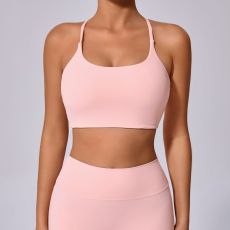 Cross-strap Yoga Sport Tank Tops GQSA-58300