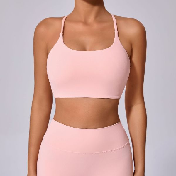 Cross-strap Yoga Sport Tank Tops GQSA-58300